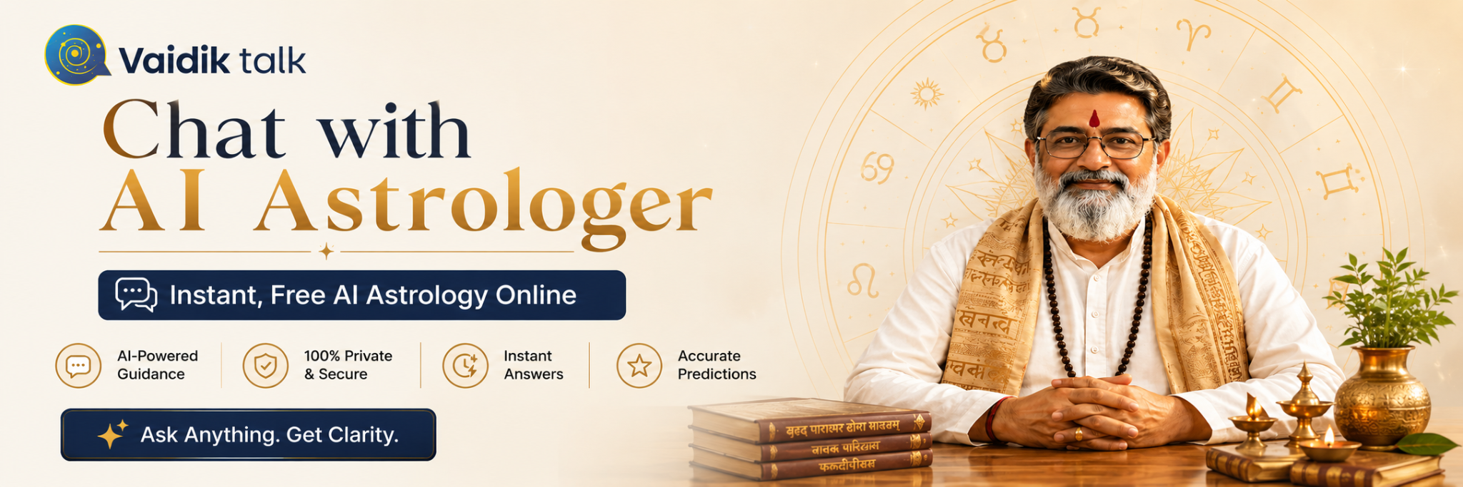 Chat with AI Astrologer — Instant, Free AI Astrology Online